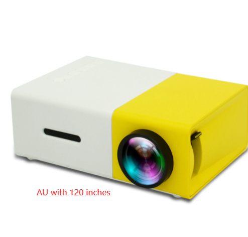 Proiettore portatile 3D Hd Led Home Theater Cinema Proiettore audio USB compatibile HDMI Mini proiettore Yg300