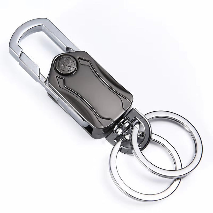 3 en 1 llavero del hilandero de la persona agitada con el abridor de botellas de cerveza colgante del llavero de la navaja de bolsillo