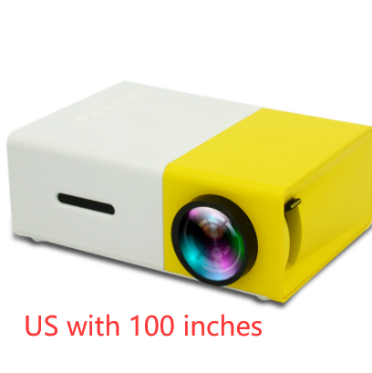 Proiettore portatile 3D Hd Led Home Theater Cinema Proiettore audio USB compatibile HDMI Mini proiettore Yg300