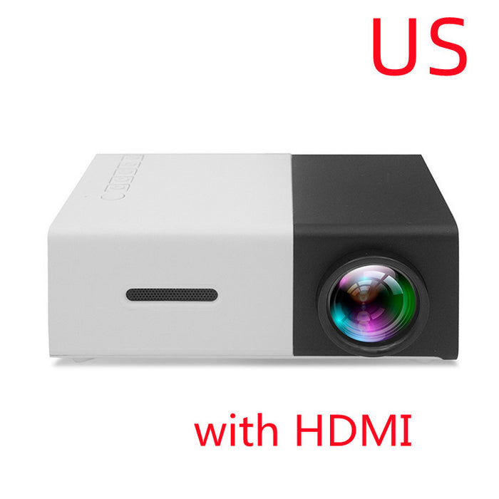 Proiettore portatile 3D Hd Led Home Theater Cinema Proiettore audio USB compatibile HDMI Mini proiettore Yg300
