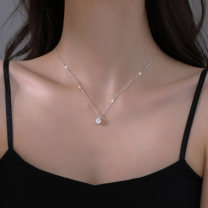 Collier pendentif en cuivre à la mode pour femmes