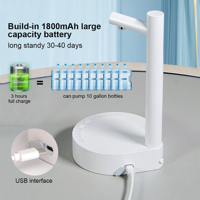 Dispenser da tavolo Dispenser automatico per bottiglie d'acqua elettrico da galloni d'acqua Dispenser d'acqua ricaricabile