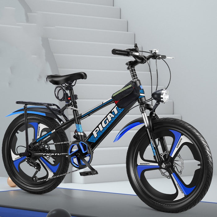 Mountain bike a velocità variabile con pupilla singola ammortizzante