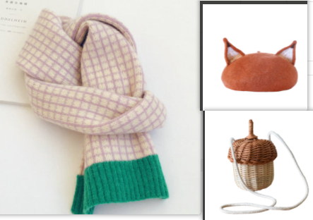 Funda para el cuello del bebé Bufanda cálida para niños encantadores en otoño e invierno