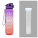 1-Liter-Tritan-Wasserflasche mit Time-Marker-Bounce-Abdeckung