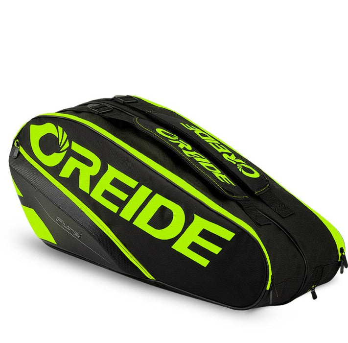 Almacenamiento de raquetas de tenis, bolso de hombro y hombro de bádminton de gran capacidad