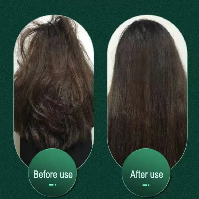 Neuer 2-in-1-Haarglätter mit heißem Kamm und negativem Ionen-Curling
