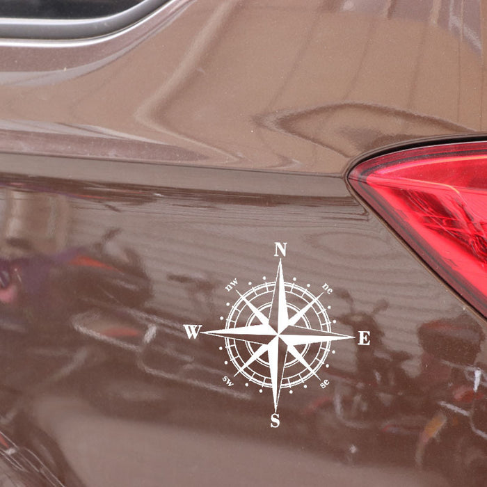 Kompass Autoaufkleber Autofensteraufkleber Autotür Kratzer Aufkleber