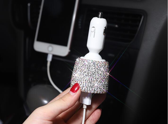 Crystal Dual USB Car Charger