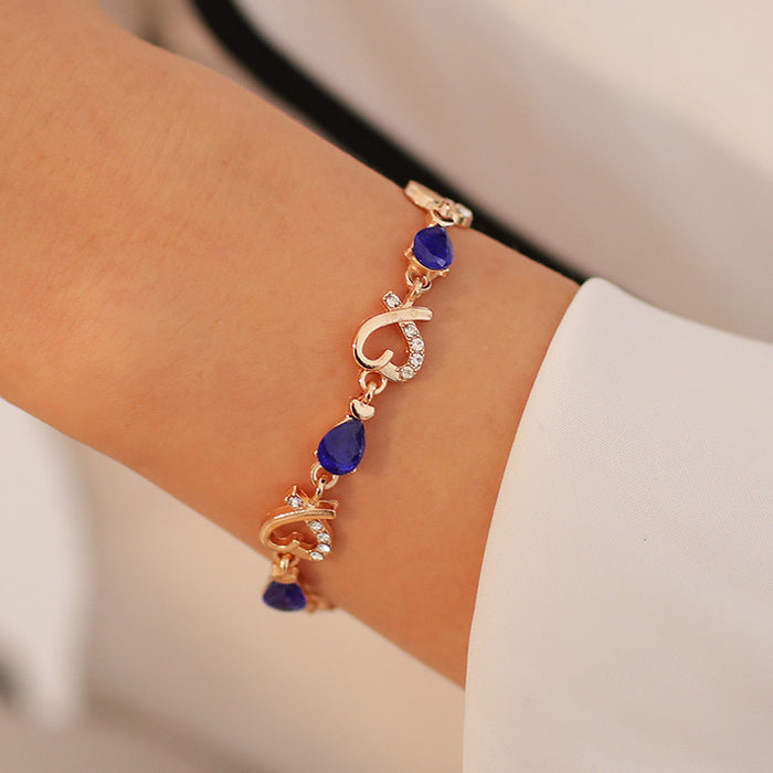 Strass-Kristall-Armband Schmuck Geschenk für Frauen