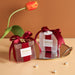10 Teile/satz Hochzeit Geschenkbox 7x7 cm Quadratische Transparente PVC Box Candy