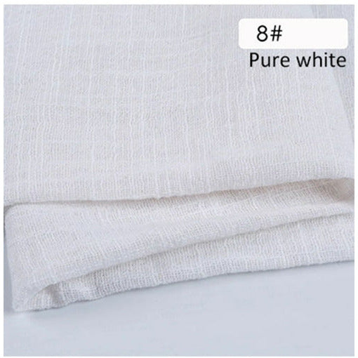 10 Stück YEPQZQ Hochzeitsdekorationen Baumwollservietten 43 x 43 cm Gaze Tee