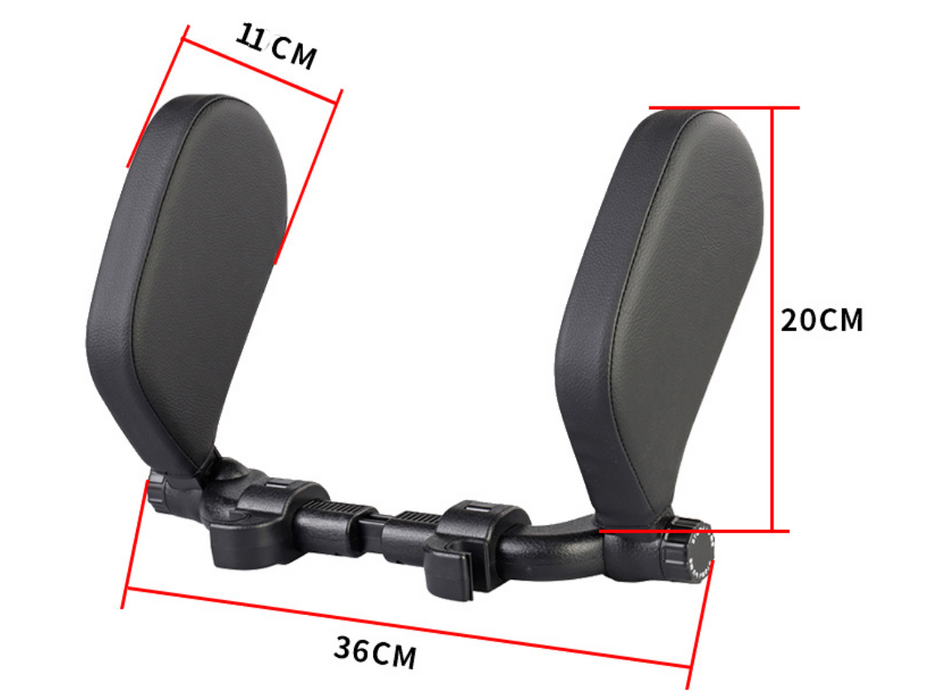 Auto Kopfstütze Kissen Sleep Adjustable Side Car Soft Travel Seat Headrest Auto Leder Support Neck Pillow Cushion Autozubehör
