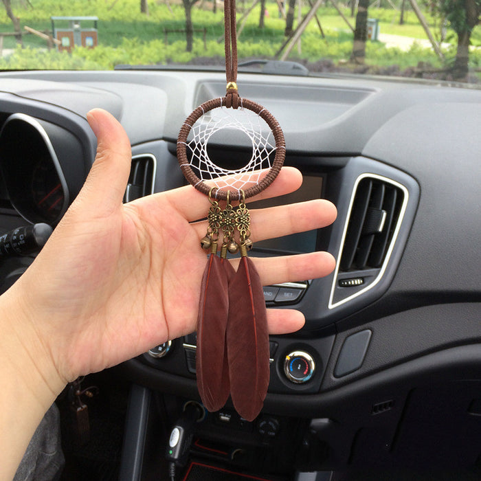 Creative spring car pendant safety car accessories