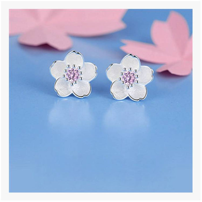 Floraler Silberschmuck für Frauen