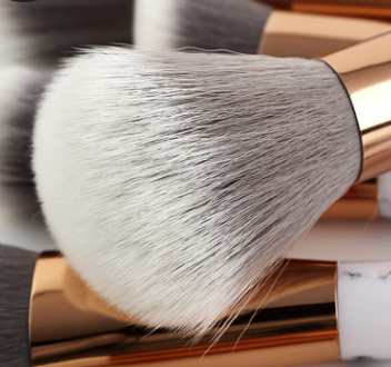 11 Sätze von Marmor Make-up-Pinsel mit Make-up-Pinsel Schönheit Make-up Kit 11 Make-up-Pinsel-Sets