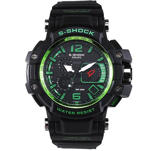 Men's Sports LED Digital Waterproof Earthquake Proof Watch