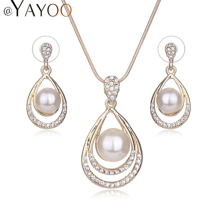 Perlenschmuck Set für Frauen