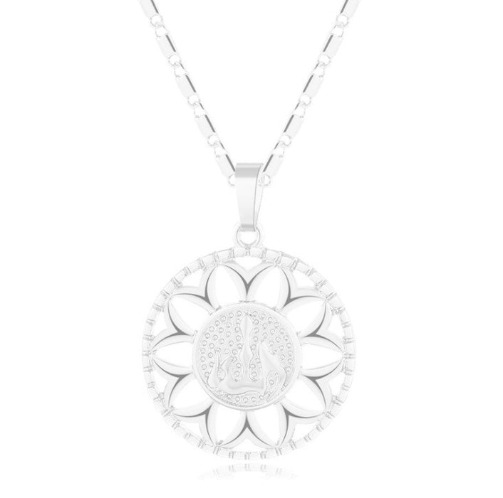 Mode Sonnenblume Halskette Schmuck für Männer und Frauen