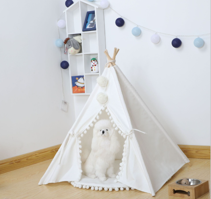 Pet tent bed