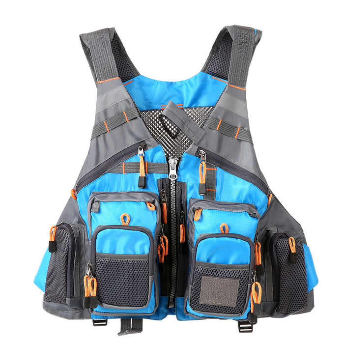 Fishing Outdoor Sports Flying Men Breathing Protection Jacket Safety Vest Survival Vest Utility Vest