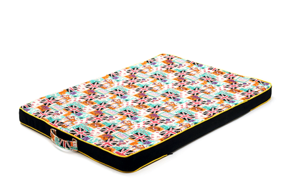 Thickened pet print canvas dog mats dog bed mats dog bed mattresses