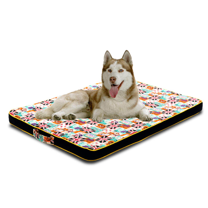 Thickened pet print canvas dog mats dog bed mats dog bed mattresses