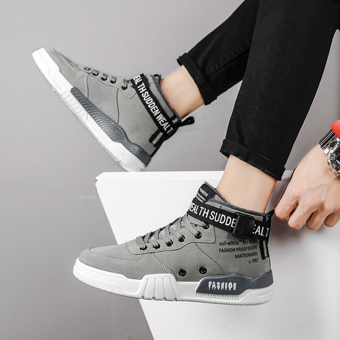 Outdoor Schuhe für Männer Atmungsaktiv Casual Bequeme Sneakers Schuhe für Männer mit High-Top