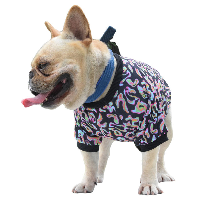 Fluoreszierende Camouflage Hundebekleidung Haustierbekleidung