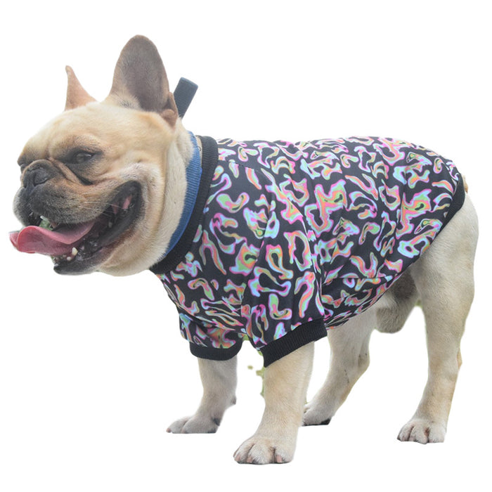 Fluoreszierende Camouflage Hundebekleidung Haustierbekleidung