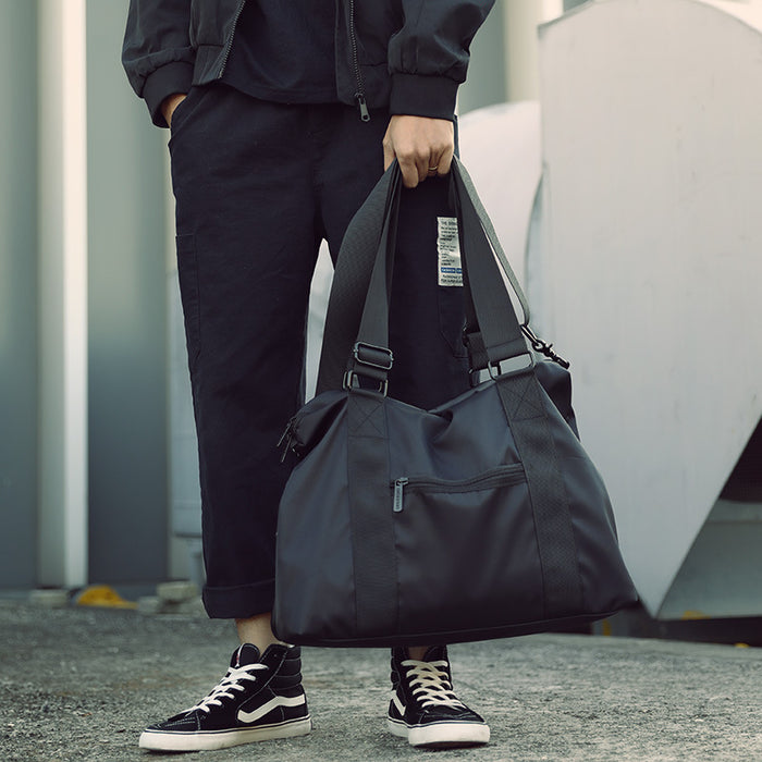 Hand-carried travel bag men's business travel large capacity duffel bag