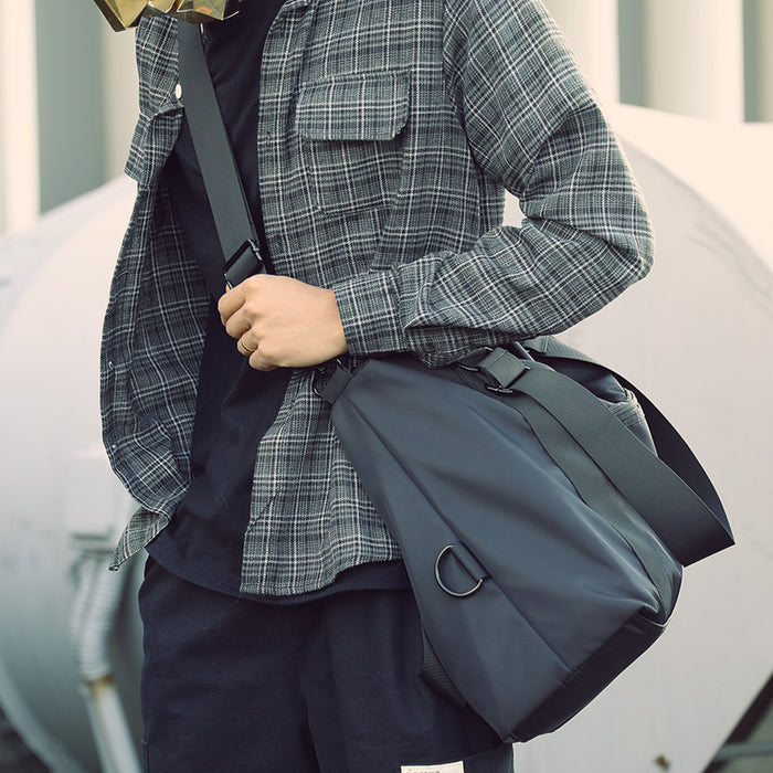 Hand-carried travel bag men's business travel large capacity duffel bag