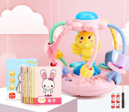 Baby Rattle Toys Teether Baby Grip Training Luminous Toys