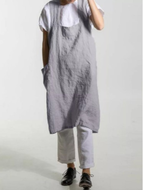 Loose pocket apron