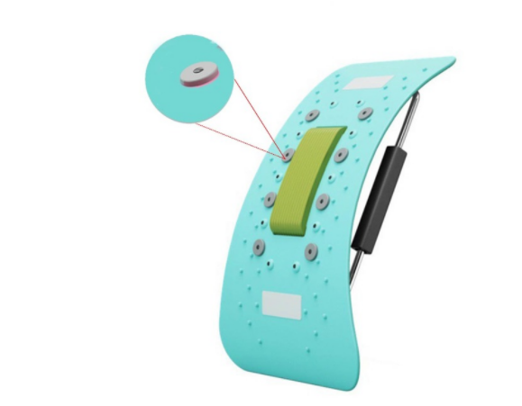 Zurück Cracker neue Rückenmassagegerät Lendenwirbelsäule Hals Stretcher Wirbelsäule Board zurück Unterstützung entspannen zervikalen Masajeador Fitness Stretching Massage