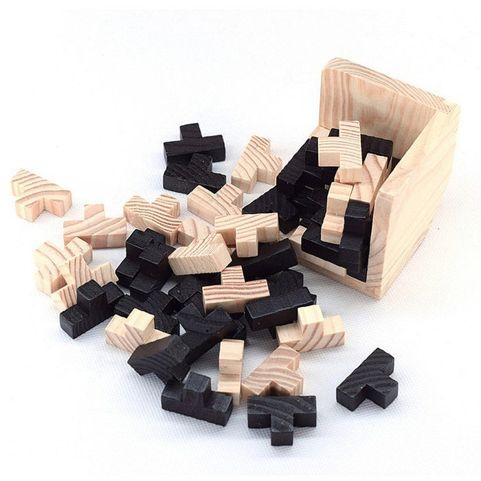Kreative 3D Puzzle Luban Interlocking Holzspielzeug Early Educational Toys Puzzles