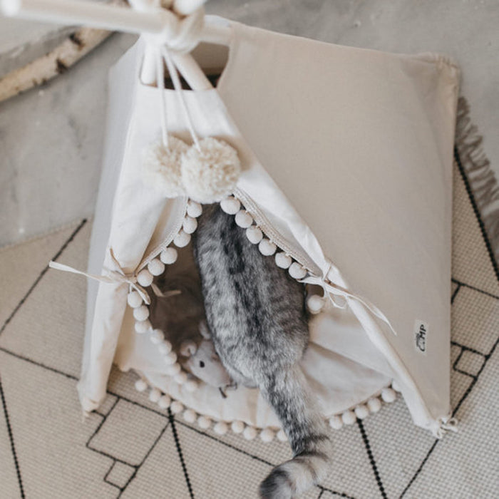 Pet tent bed