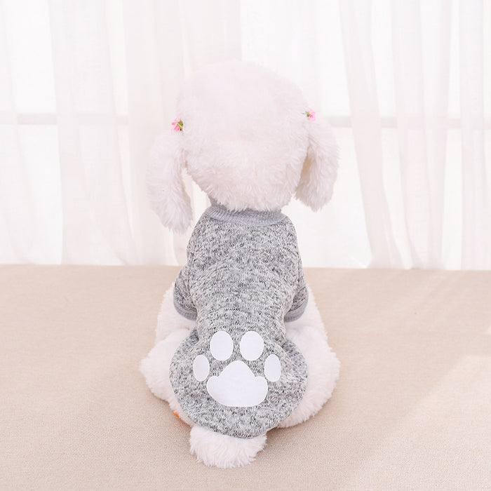 Kleidung Haustierkleidung Zweibeiniger Pullover Teddy