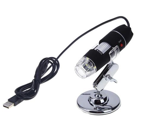 TRAGBARES USB DIGITALES ELEKTRONISCHES MIKROSKOP 8 LED LUPE 1000X VIDEO KAMERA REPARATURWERKZEUG USB GADGET