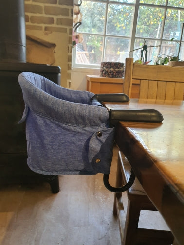 Tragbarer Kinder-Baby-Hochstuhl, der hoch speist, Abdeckung, Sitz, Sicherheitsgurt, Fütterung, Baby-Pflege-Zubehör