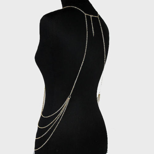 Perlenkette Körperschmuck