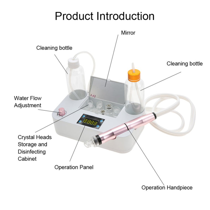 Special Offer Portable Oxygen Spray Water Injection Hydro Jet Machine Beauty Blackhead Clean Skin Rejuvenation Oxygen Facial Care