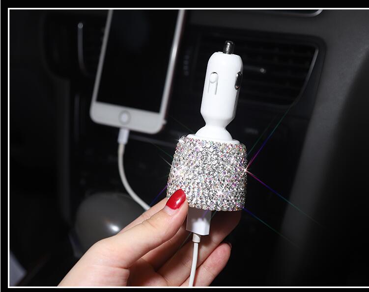 Crystal Dual USB Car Charger