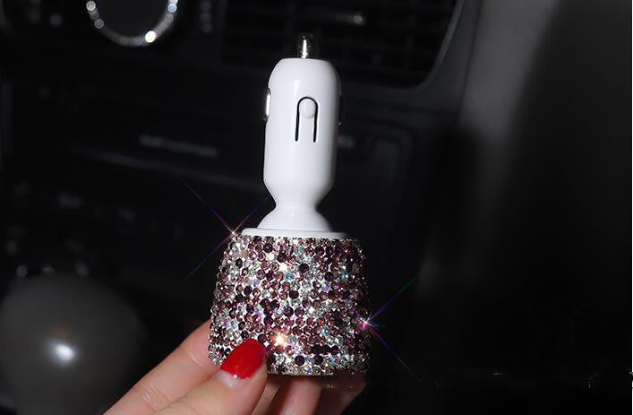 Crystal Dual USB Car Charger