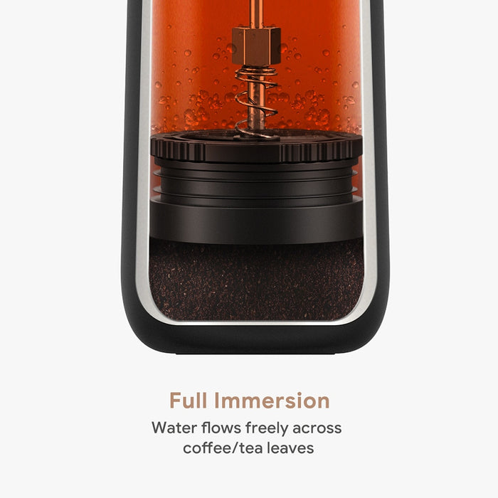Portable Stainless Steel 320ml French Press Tea Coffee Maker