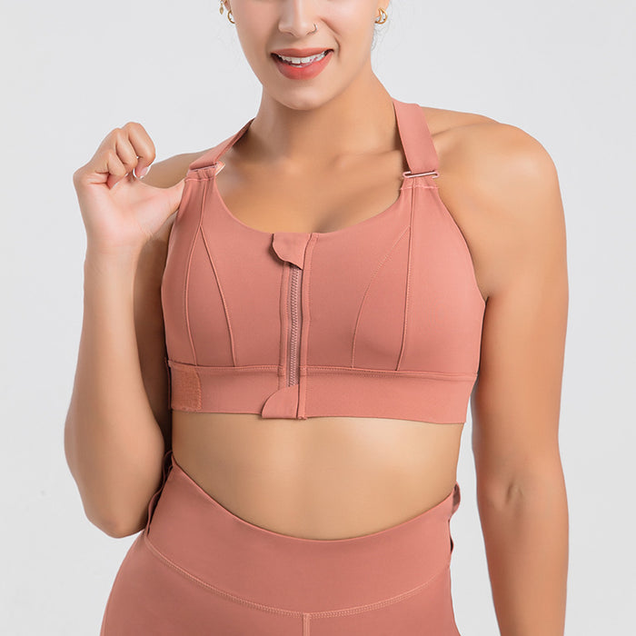 Front-Reißverschluss nahtlose BH Push-up-BHs für Frauen Plus Größe BH Dessous Wireless Sleep Unterwäsche Sport Active Frauen BH