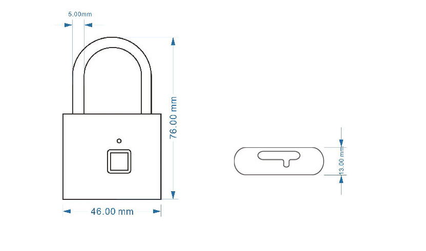 Elektronisches Fingerabdruckschloss