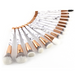 11 Sätze von Marmor Make-up-Pinsel mit Make-up-Pinsel Schönheit Make-up Kit 11 Make-up-Pinsel-Sets