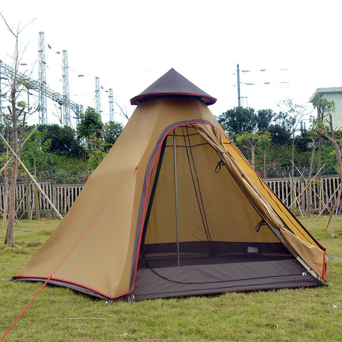 Fabrik direkte indische Zelt im Freien Wind Typ Camping Zelt Markise Camping Turm neues Konto