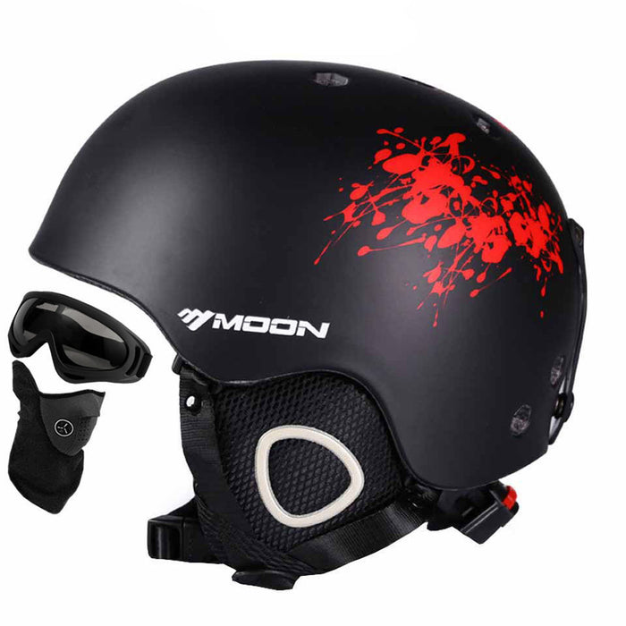 Skihelm Snow Goggles One Outdoor Einzel- und Doppelbrett Skiausrüstung Anti-Kollisions-Schnee-Helm